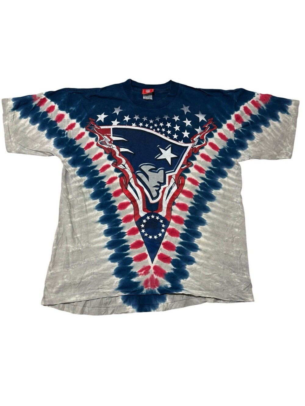 New England Patriots Tie Dye Shirt Size Large NFL Football Men’s